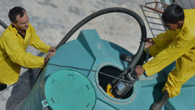 Water Tank Cleaning